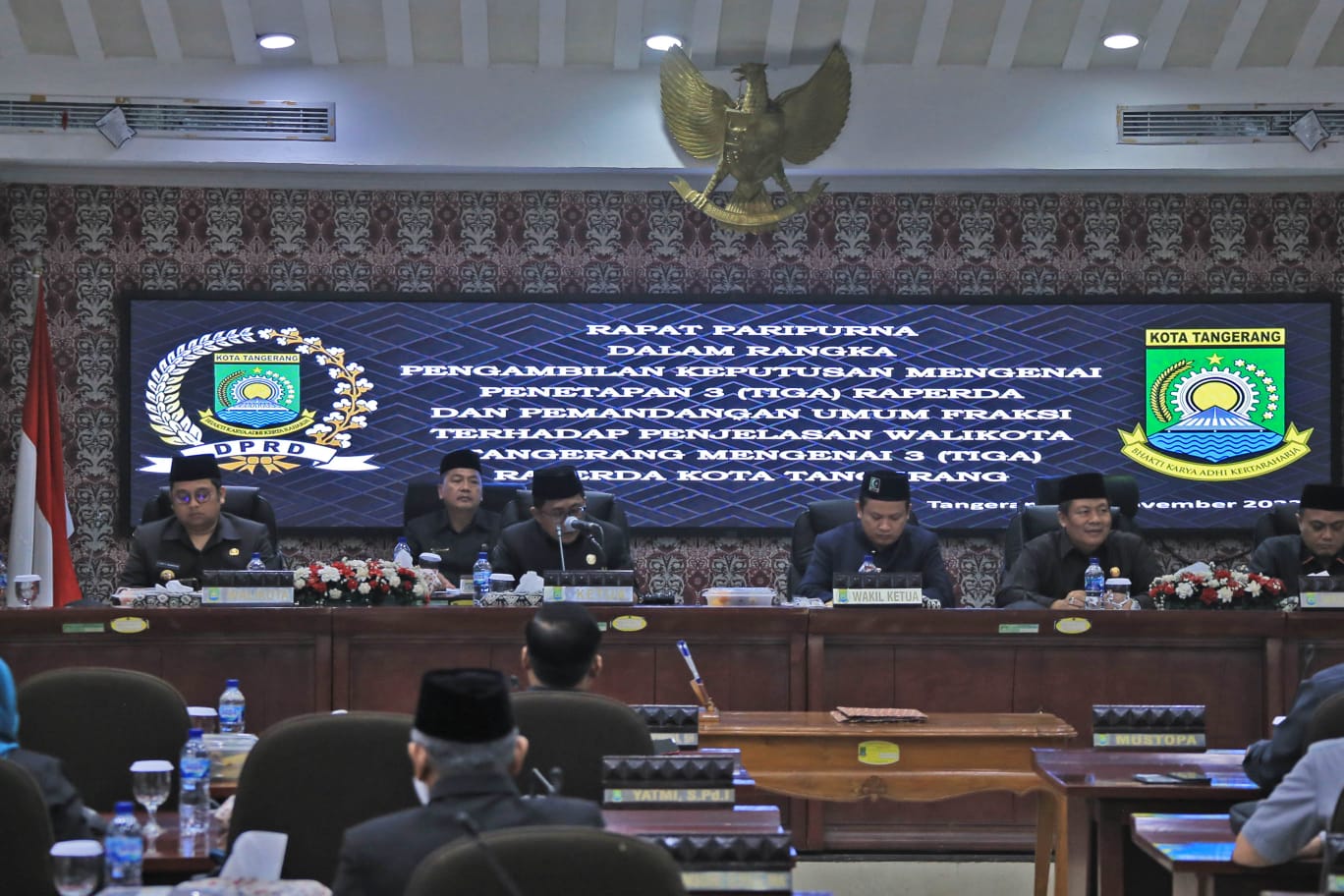 Tiga Raperda Kota Tangerang Tahun 2024 Disepakati Pemkot dan DPRD 2