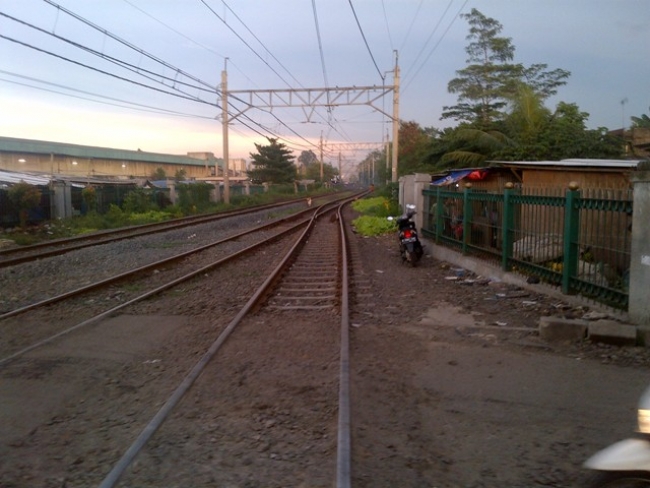 Jalur Kereta Api Kota Tangerang