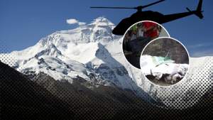 Helikopter Jatuh Dekat Gunung Everest, 6 Penumpang Tewas (Foto: CNBC Indonesia) Ilustrasi : Sasa/db