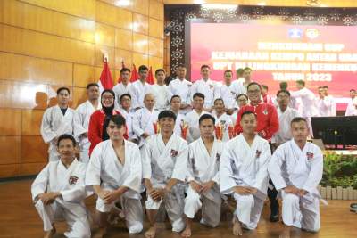 8 Graha FKI Unit Pelaksana Teknis Di Lingkungan Kemenkumham Banten Ikut Kejuaraan Kempo