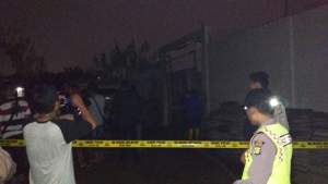 TKP penembakan Alif Rizki Maulana di Jalan Masekal Suryadarma RT 05 / RW 04 Kelurahan Selapajang Jaya, Kecamatan Neglasari, Kota Tangerang.