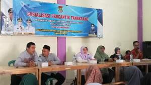 DP3A Bersama Desa Pasanggrahan Gelar Sosialisasi Program Percantik Tangerang