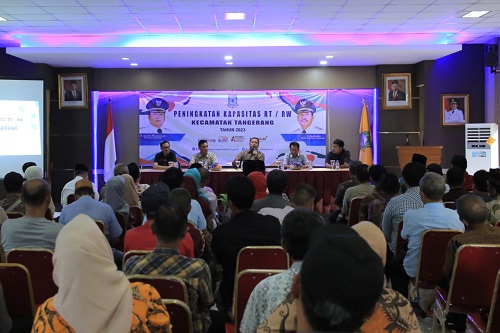 Buka Kegiatan Peningkatan Kapasitas RT Dan RW Di Kecamatan Tangerang Arief Ajak Warga Kelola Sampah dari Rumah 3