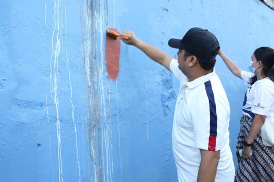 Jaga dan Rawat Ruang Publik Itu Pesan Arief Saat Buka Lomba Mural di Alu Alun Kecamatan Cibodas 2