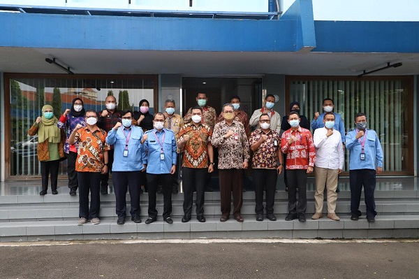 Kagum Dengan Kinerja Perumdam TKR Kab Tangerang Walikota Samarinda Lakukan Kunjungan 3