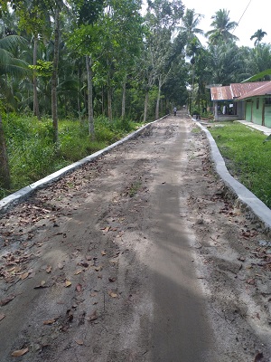 Pembangunan jalan Desa Sei kepayang kiri Asahan diduga Asal Jadi Komasi Akan Laporkan 3