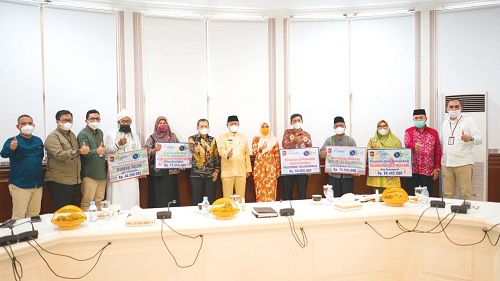 Pemkot Tanjungbalai Terima Dana CSR PT Bank Sumut 2