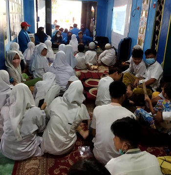 Sambangi Yayasan Nurul Iman Jafariah Mahasiswa UNPAM Beri Pelatihan Berwirausaha 2