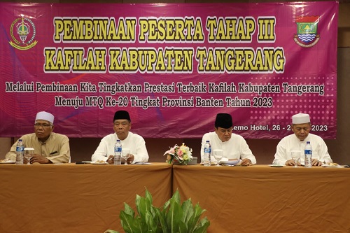 Sekda Minta Dukungan Kesuksesan MTQ Provinsi Banten 2