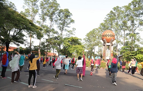 Tingkatkan Herd Imunnity Kota Tangerang Kembali Gelar Car Free Day 2