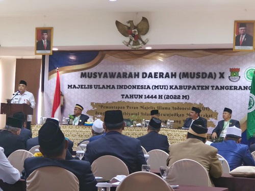 Zaki Buka Musda Ke 10 MUI Kabupaten Tangerang 2