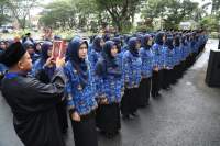 104 CPNS di Lingkungan Pemkot Serang Dilantik, Begini Pesan Walikota