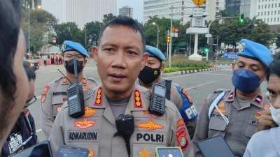 Kapolres Jakarta Pusat, Komarudin.