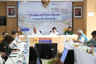 Bupati Hadiri Reses Komisi VII DPR RI Di PLTU Lontar