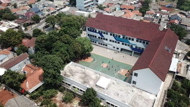 Tingkatkan Semangat Belajar Siswa, Gedung Baru SMPN 23 Tangsel Hadirkan Ruang Terbuka Ramah Lingkungan