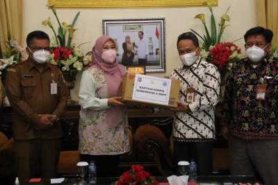 KORPRI Kemendagri Salurkan Bantuan Bagi Masyarakat di Kabupaten Pandeglang