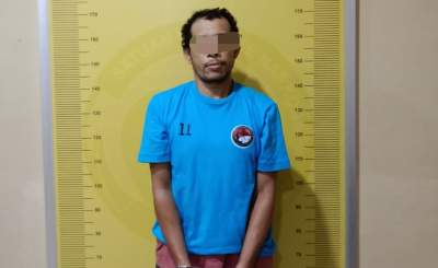 Pengguna sabu asal Asahan di tangkap. (istimewa).