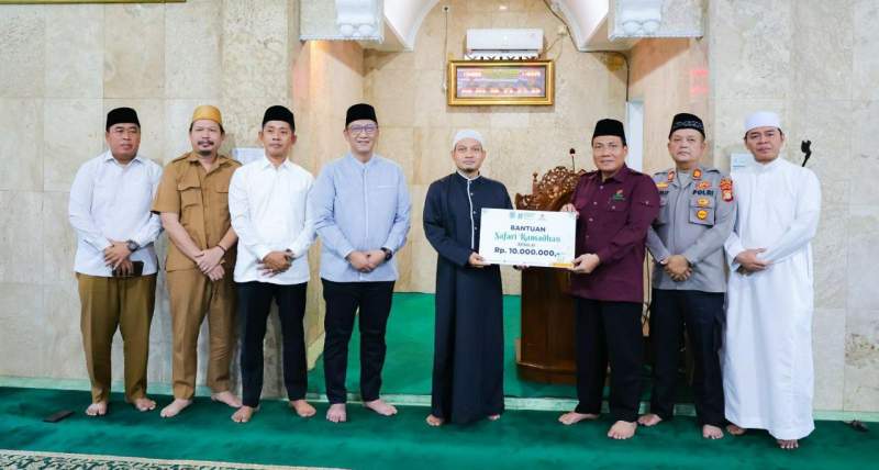 Safari Ramadan, Sekda Bambang Ajak Masyarakat Bersinergi Bangun Tangsel