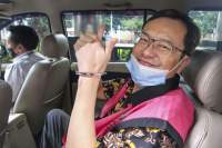 Tersangka kasus dugaan korupsi di PT Asuransi Jiwasraya (Persero) Komisaris PT Hanson Internasional Benny Tjokrosaputro.