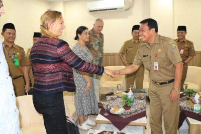 Sekda Terima Kunjungan Tim Dewan Air Belanda