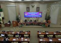Paripurna DPRD, Sekda Bacakan Jawaban Pandangan Bupati Atas Tanggapan Fraksi