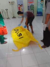 Mayat tanpa identitas yang dtemukan warga