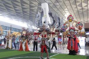Harpelnas, Areal Terminal 3 Bandara Soetta Disulap Jadi Jember Fashion Karnaval