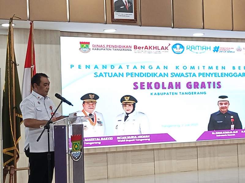 Realisasikan Janji Politik, Maesyal Intan Gratiskan Sekolah Swasta