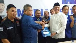 Serius Kembali Maju Di Pilkada 2018, Abdul Syukur Daftar Ke PAN