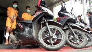 Empat Pelaku Spesialis Curanmor Dibekuk
