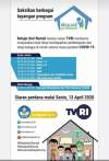 TVRI Akan Siarkan Program Belajar Dari Rumah di Tengah Pandemi COVID-19