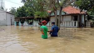 733 Rumah Terendam Banjir di Tanjung Burung Teluknaga