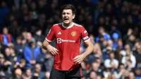 Pemain Lini Belakang MU, Harry Maguire. (AP)