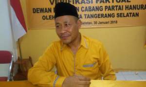 Ketua DPC Hanura Kota Tangsel, Amar.