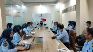 Bersama Kadiv Administrasi, Kemenkumham Banten Matangkan Persiapan Evaluasi Pembangunan Zona Integritas Oleh TPI