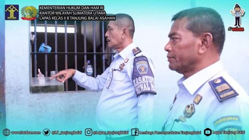 Satgas Kamtib Lapas TBA Gelar Razia