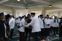 Bahas Idul Adha, Bupati Gelar Pertemuan Dengan Ulama di Mesjid Alamjad