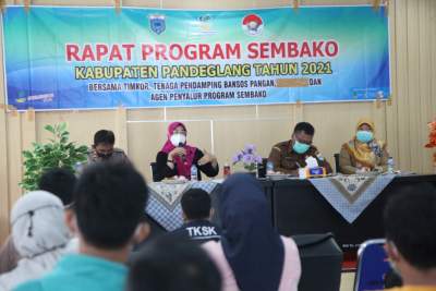 Dinsos Bersama Agen Penyalur Program Sembako Tandatangani Fakta Integritas