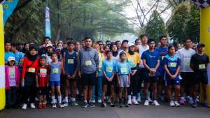 Diikuti Ribuan Peserta, Pilar Lepas Road to Tangsel Marathon 2024 di Kecamatan Serpong