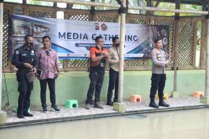 Kapolresta Tangerang Hadiri Media Gathering Polda Banten