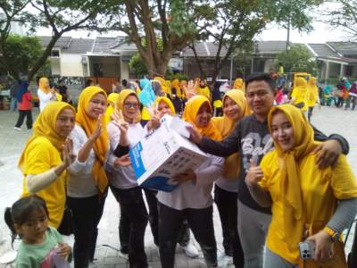 Warga Perumahan Telaga Bestari Solid Dukung Bang Alfan Jadi Anggota DPRD