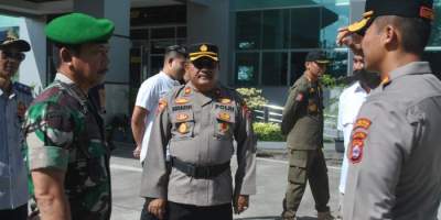 Kodim 0510/Tigaraksa Bersama Polresta Tangerang Gelar Apel pengamanan Imlek 2023