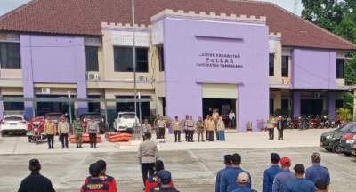 Antisipasi Bencana Alam, Forkompimca Gelar Apel Kesiapan Siaga Bencana