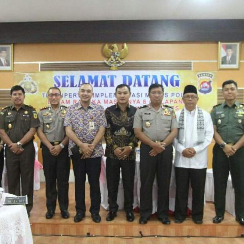 Delapan Polsek Akan Ditarik Kembali Ke Polresta Tangerang