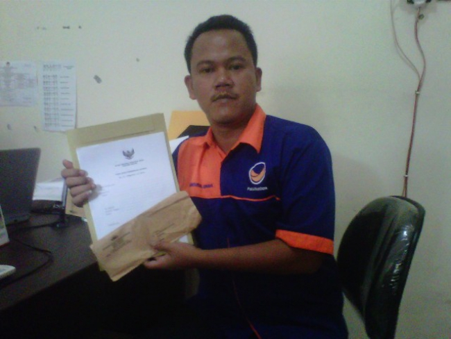 NasDem Gugat Ketua KPUD Kabupaten Serang Dan Ketua Pokja Sosialisasinya