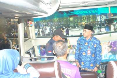 Bupati Tangerang Lepas 1.450 Peserta Mudik Gratis