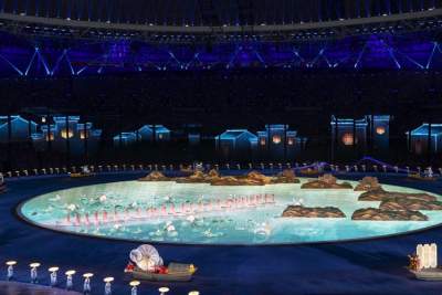 Penutupan Asian Para Games 2022 di Hangzhou, China, Sabtu (28/10/2023).