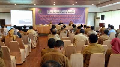 Badan Perencanaan Pembangunan Daerah (Bappeda) Kabupaten Tangerang menggelar Forum Konsultasi Publik (FKP) Rancangan Awal Rencana Kerja Pemerintah Daerah (RKPD) Kabupaten Tangerang Tahun 2019
