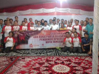 Pererat Tali Silaturahmi, PMI Kota Tangerang Gelar Bukber