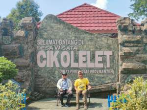 Penasaran dengan Wisata Alam,  Ketua Komisi III DPRD Banten Kunjungi Desa Cikolelet : Kita Akan Dukung